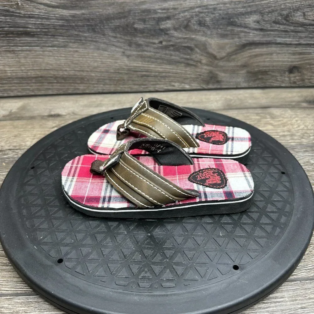 Justin Flip Flops Toddler Size 10/11 Sandals